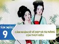 Cảm nhận về vẻ đẹp và tài năng của Thúy Kiều