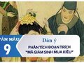 Dàn ý phân tích đoạn trích Mã Giám Sinh mua Kiều