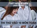 Đề thi thử toán vào 10 THPT Ngô Sĩ Liên - Kiên Giang