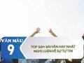 Top 10+ bài văn hay nhất nghị luận về sự tự tin