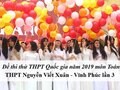 Đề thi thử môn Toán THPT năm 2019 trường THPT Nguyễn Viết Xuân - Vĩnh Phúc lần 3