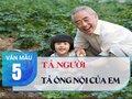 Văn mẫu 5 - Tả ông nội của em