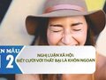 Nghị luận xã hội: Biết cười với thất bại là khôn ngoan