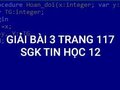 Bài 3 trang 117 SGK Tin học 11