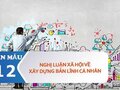 Nghị luận xã hội về xây dựng bản lĩnh cá nhân