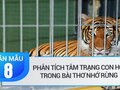 Phân tích tâm trạng con hổ trong bài thơ Nhớ rừng của Thế Lữ