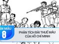 Phân tích bài Thuế máu của Hồ Chí Minh