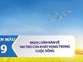 Nghị luận bàn về vai trò của khát vọng trong cuộc sống