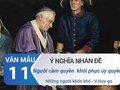 Ý nghĩa nhan đề Người cầm quyền khôi phục uy quyền - Văn mẫu 11