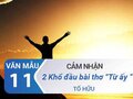 Cảm nhận hai khổ thơ đầu trong bài Từ ấy - Tố Hữu
