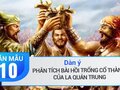 Dàn ý phân tích bài Hồi trống Cổ Thành của La Quán Trung