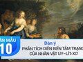 Dàn ý phân tích diễn biến tâm trạng của nhân vật Uy–lít-xơ