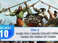 Dàn ý phân tích ý nghĩa của hồi trống trong Hồi trống Cổ thành