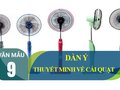 Dàn ý thuyết minh về cái quạt máy