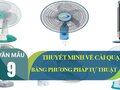 Thuyết minh về cái quạt bằng phương pháp tự thuật