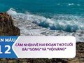 Cảm nhận về hai đoạn thơ cuối bài Sóng và Vội vàng