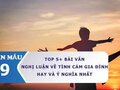 Top 5+ bài văn nghị luận về tình cảm gia đình hay và ý nghĩa nhất