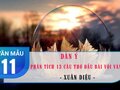 Dàn ý phân tích 13 câu thơ đầu bài thơ Vội vàng