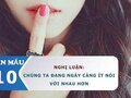Nghị luận Chúng ta đang ngày càng ít nói với nhau hơn