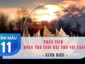 Phân tích 10 câu cuối bài Vội vàng - Xuân Diệu