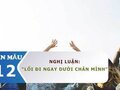 Nghị luận Lối đi ngay dưới chân mình