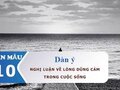 Dàn ý nghị luận về lòng dũng cảm trong cuộc sống