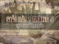 Bài 1 trang 5 tập bản đồ lịch sử 9