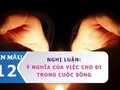 Nghị luận về ý nghĩa của việc cho đi trong cuộc sống