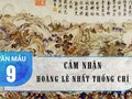 Cảm nhận về Hoàng Lê nhất thống chí