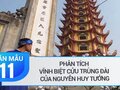 Phân tích Vĩnh biệt cửu trùng đài của Nguyễn Huy Tưởng
