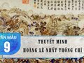 Thuyết minh Hoàng Lê nhất thống chí