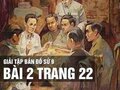Giải bài 2 trang 22 tập bản đồ sử 9