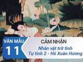 Cảm nhận về nhân vật trữ tình trong bài Tự tình 2 - Hồ Xuân Hương