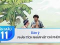Dàn ý phân tích nhân vật Chí Phèo