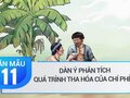 Dàn ý phân tích quá trình tha hóa của Chí Phèo
