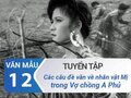 Các đề văn về nhân vật Mị trong Vợ chồng A Phủ - Tô Hoài