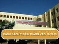 DS tuyển thẳng vào 10 chuyên Sư Phạm Hà Nội năm 2019