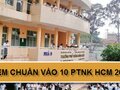 Điểm chuẩn vào lớp 10 trường Phổ thông Năng khiếu TPHCM 2019