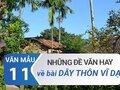 Tuyển tập các đề văn về bài Đây thôn Vĩ Dạ thường gặp