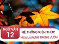 Kiến thức bài Mùa lá rụng trong vườn - Ma Văn Kháng