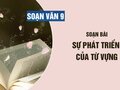 Soạn bài Sự phát triển của từ vựng
