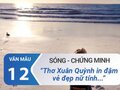 Thơ Xuân Quỳnh in đậm vẻ đẹp nữ tính, luôn khát vọng về một hạnh phúc 