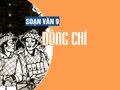 Soạn bài Đồng chí (Chính Hữu)