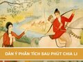 Dàn ý phân tích tác phẩm Sau phút chia li