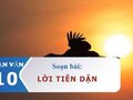 Soạn bài Lời tiễn dặn (trích Tiễn dặn người yêu – truyện thơ dân tộc Thái)