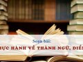 Soạn bài Thực hành về thành ngữ, điển cố