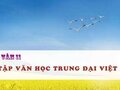 Soạn bài Ôn tập văn học trung đại Việt Nam
