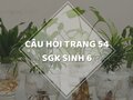 Câu hỏi thảo luận trang 54 SGK Sinh 6