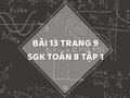 Bài 13 trang 9 SGK Toán 8 tập 1