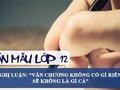 Nghị luận Văn chương không có gì riêng sẽ không là gì cả